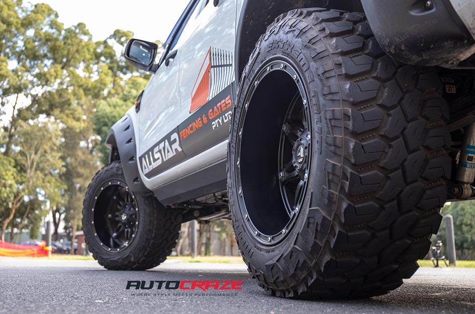 FORD RANGER HOSTAGE MATTE BLACK